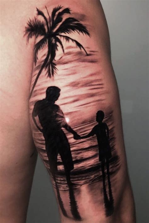 tatuajes de padre e hijo|Tatuajes de Padre e Hijos representando Amor